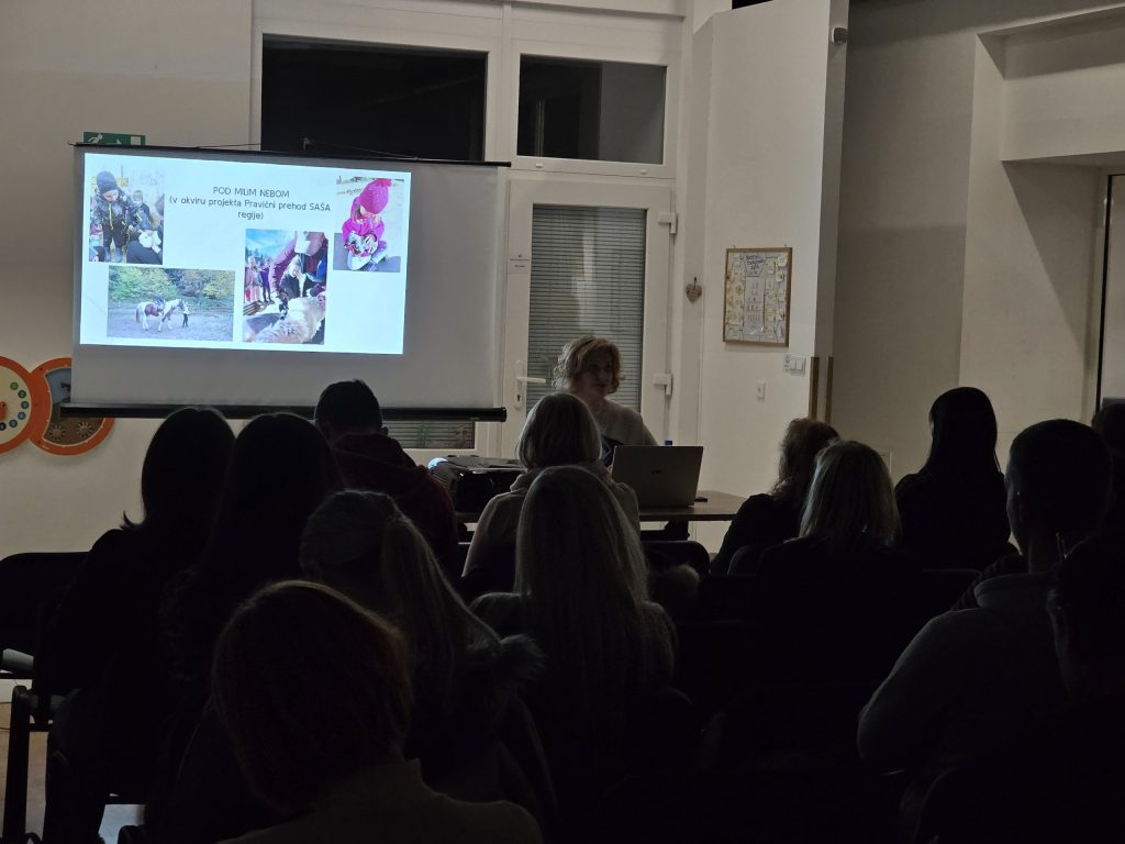 Predstavitev projekta Pravični prehod